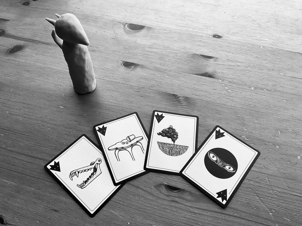 Fox and his cards